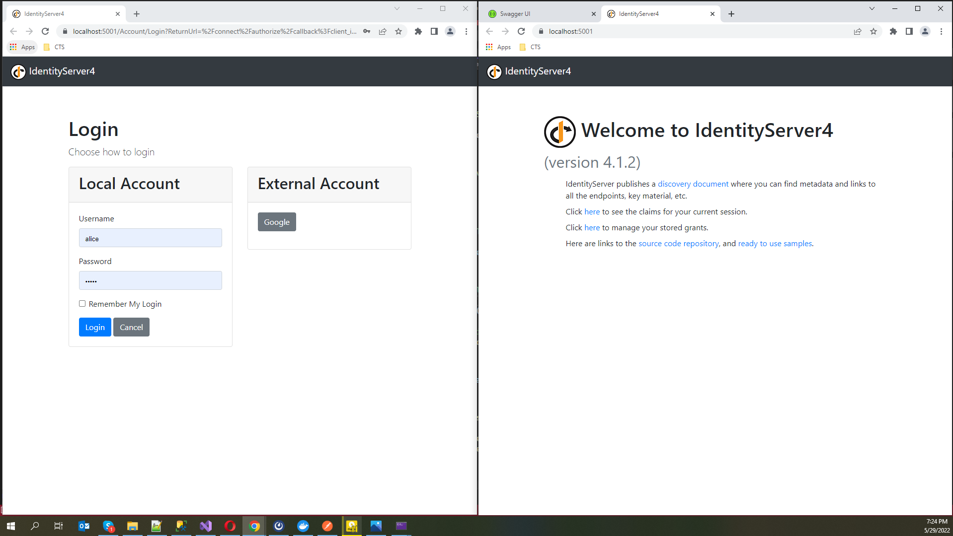 ui before login মাইক্রোসার্ভিসের সিকিউরিটি ও সিঙ্গেল সাইন-অন/সাইন-আউট(SSO): IdentityServer4 (OAuth2,OpenID Connect), ASP.NET Identity
